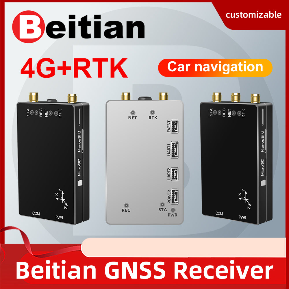 Beitian GNSS receiver UM982/980 ZED-F9P 4G communication Beidou GPS high precision RTK module Beitian GNSS receiver UM982/980 ZED-F9P 4G communication Beidou GPS high precision RTK module